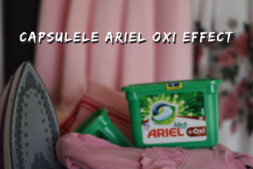 Capsulele minune Ariel OXI Effect