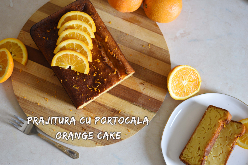 Prăjitură cu portocală | Orange cake